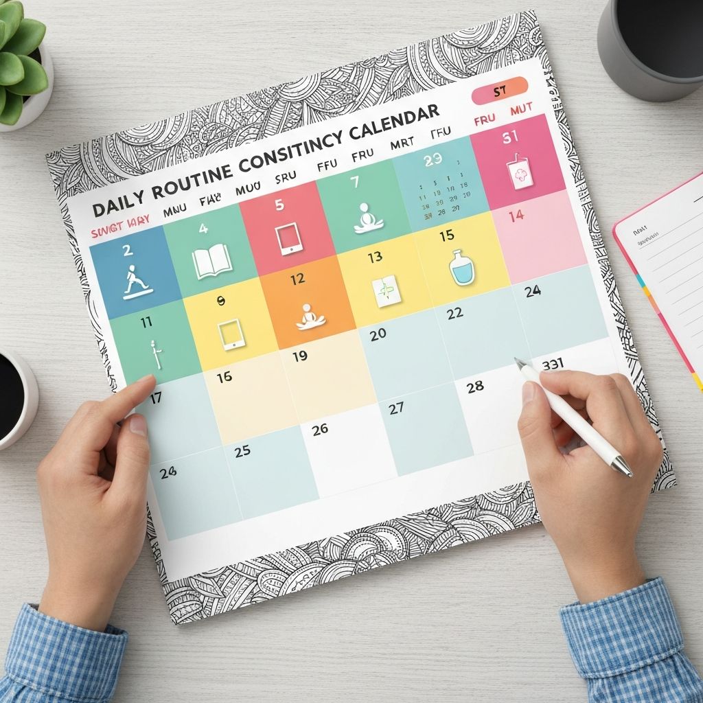 Consistent daily routine